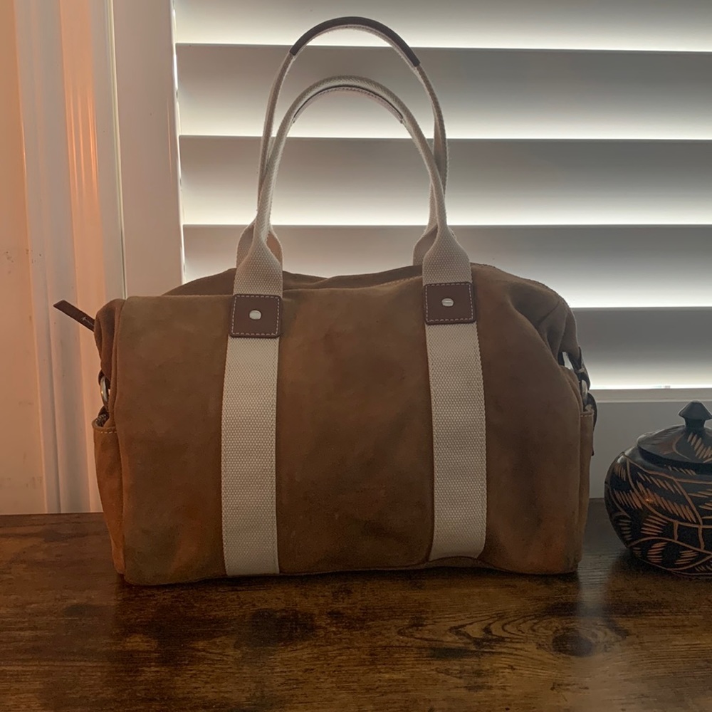 Gap, Tan suede handbag